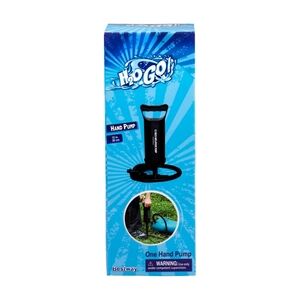 *5/$20* NEW H2OGO! Air Inflation Hand Pump 12" Tall  3 Valve Adaptors